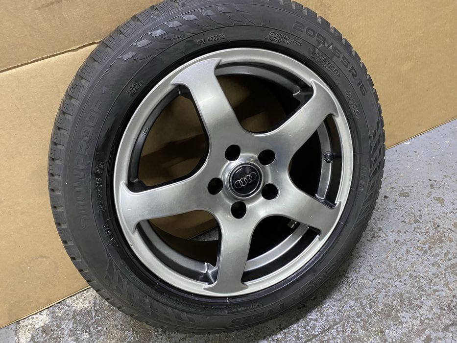 Jante 16 roti iarna Noi Audi A3 VW Golf Skoda Oct anv iarna 205/55R16