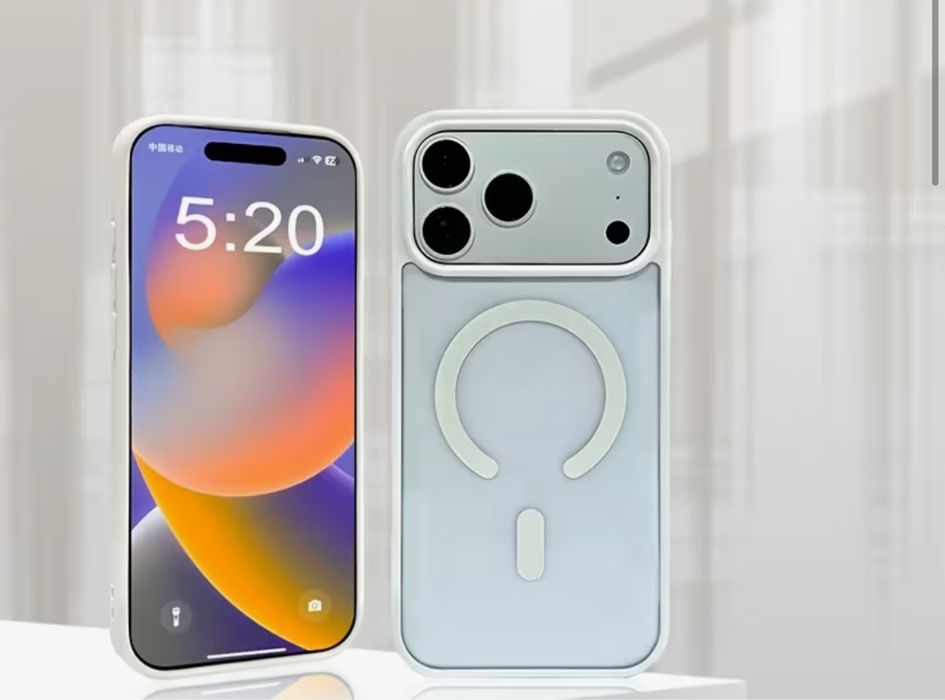 Husa Plastic Magnetica Clear Back - Iphone 17 17 AIR 17 PRO 17 PRO MAX