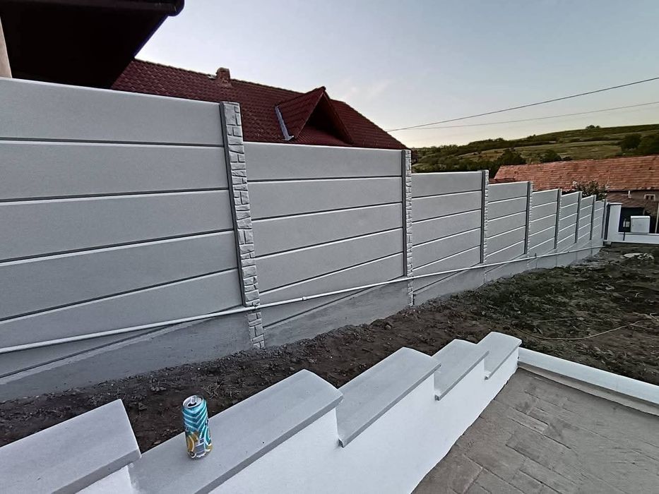 Garduri ornamentale de beton.