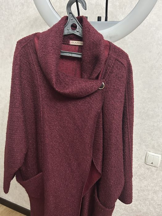 Пальто буклированное