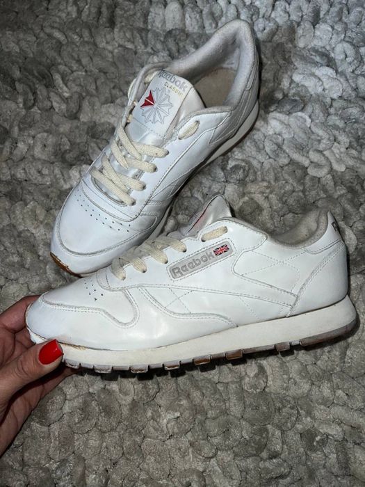 Крассовки reebok Кожа