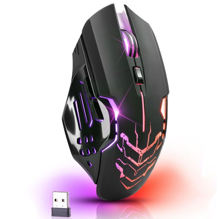 Mouse Gaming Wireless Defender Katana GM-511 RGB, 3200 DPI, USB-C