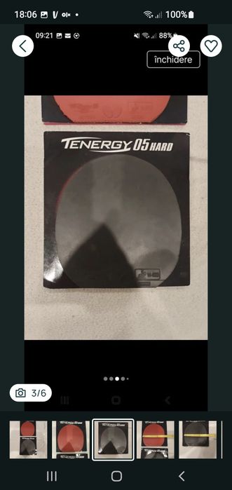 Fete Butterfly Tenergy 05 hard