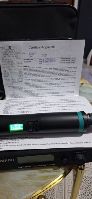 Microfon Mi Pro ACT-500H cu capsulă beta 58 a made in japan