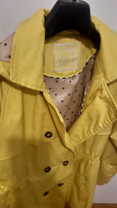 Trench galben XS-S