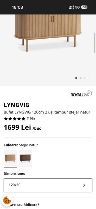 Vand mobilier Jysk . Conditii foarte bune. Ca nou