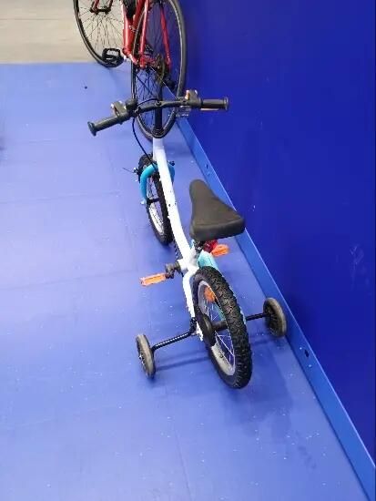 bicicleta 14 100 Arctic 3-5 ani - (SecondHand) Decathlon