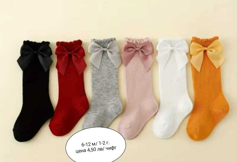 Детски и бебешки чорапки