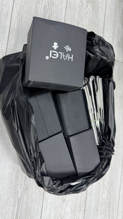 12штук коробок для часов с пакетом (новые)