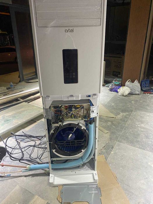 Кондиционер ARTEL 24 SPLINT Колонный INVERTЕR Установка доставка
