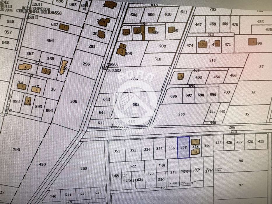 Продава се Парцел в Пловдив, Беломорски - 800 кв.м за 78 €/кв.м - Снимка #1