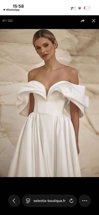 Rochie de mireasă Selestia Boutique Paris