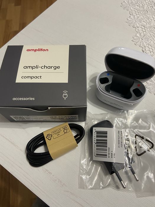 Amplifon ,ampli-charger , compact nou în cutie!