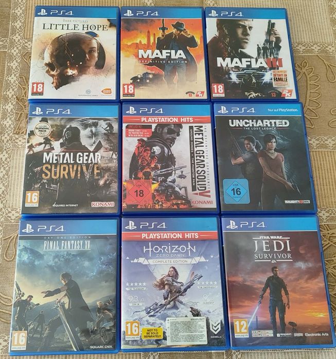 Игри за PlayStation 4 и playstation 5