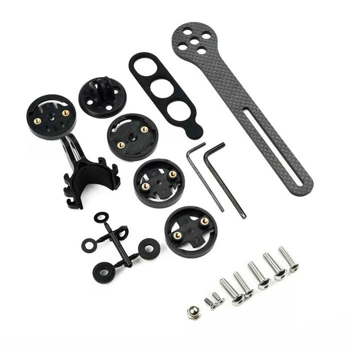 Pt ghidon ghidoane bicicleta aero prindere carbon Garmin Wahoo Bryton