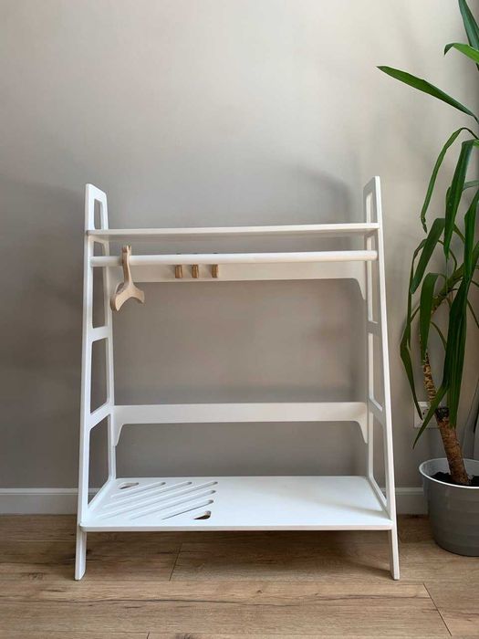 Напольная вешалка-гардероб Монтессори