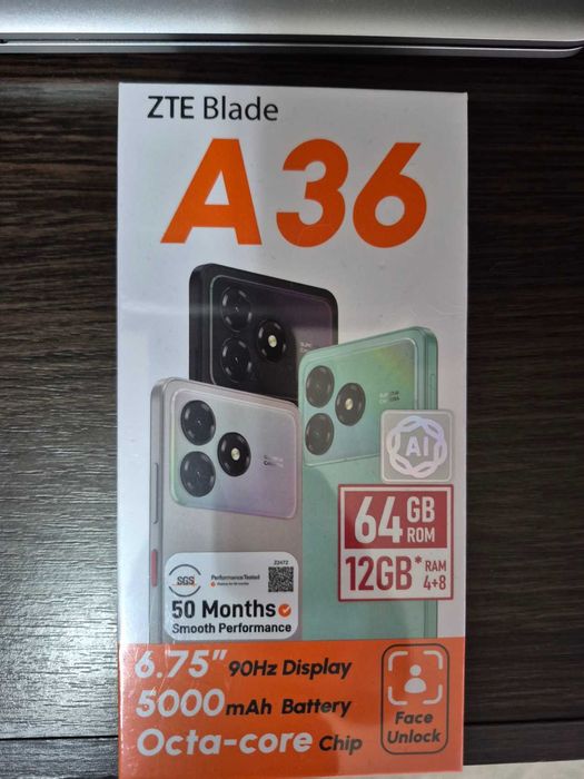 Телефон ZTE Blade A36