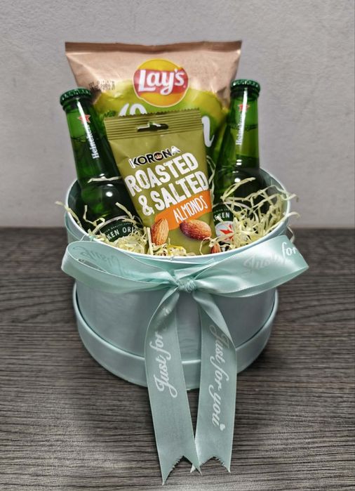 Мъжка подаръчка кутия с Heineken