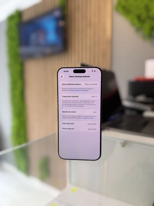 **ATS GSM**iPhone 16 Pro Max 256GB /Baterie100%/Grad A/Fact+Gar