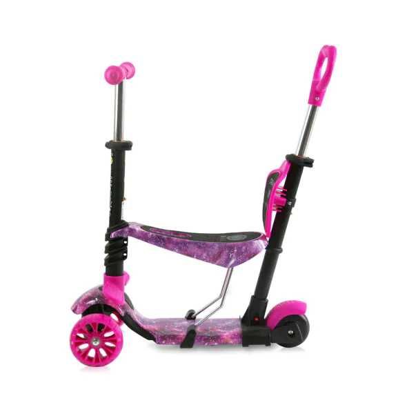 !!!БЕЗПЛАТНА ДОСТАВКА! Emotion Тротинетка (цветна) DRAXTER plus galaxy