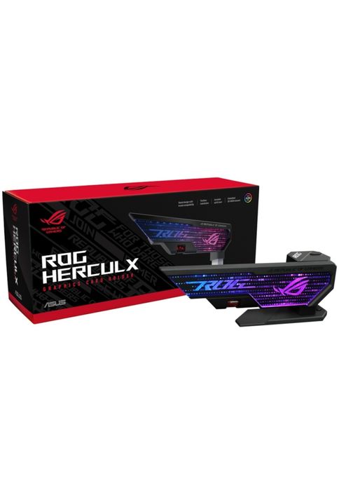 Suport placa video ASUS ROG Herculx iluminare ARGB, sigilat!