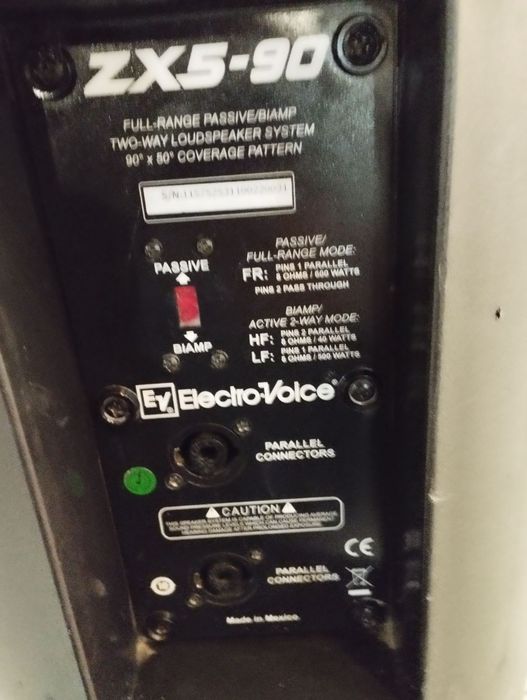 Тонколони Електровойс ZX5-90