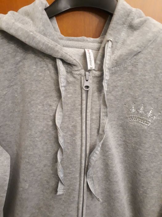 Bluza trening catifea/ hanorac M Fish bourn