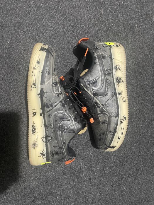 Vand adidasi Nike Air Force 1 Low Experimental Halloween Glow