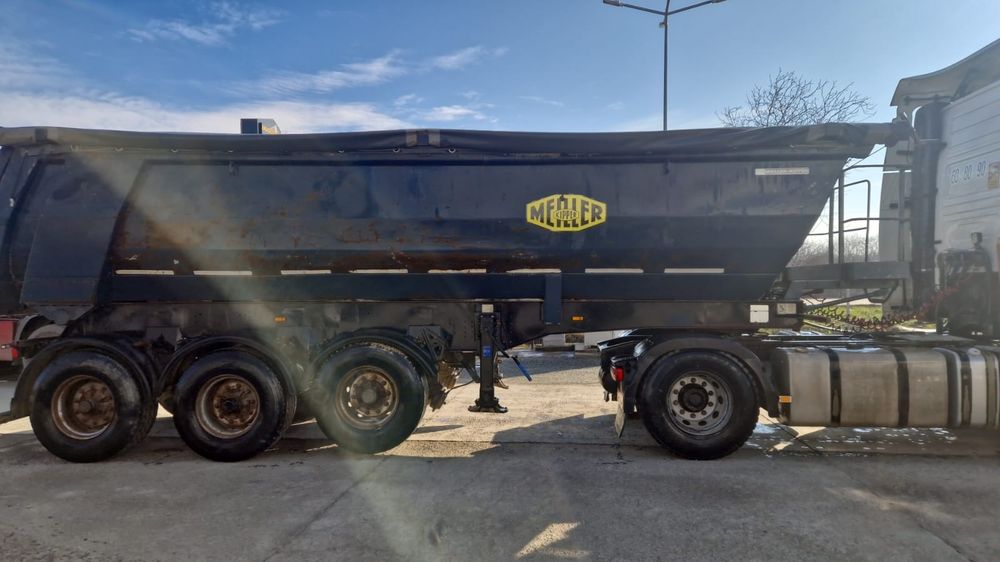 Semiremorca Meiller Kipper 24mc an 2008 bena piatra
