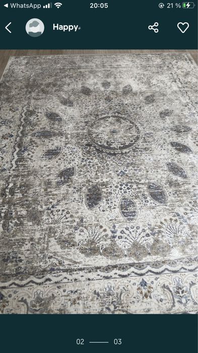 Иранский ковёр отличного качества