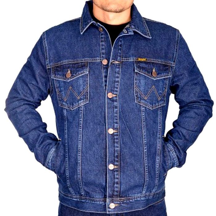 Джинсовая куртка "Wrangler" (размер 2ХL - 52/54)