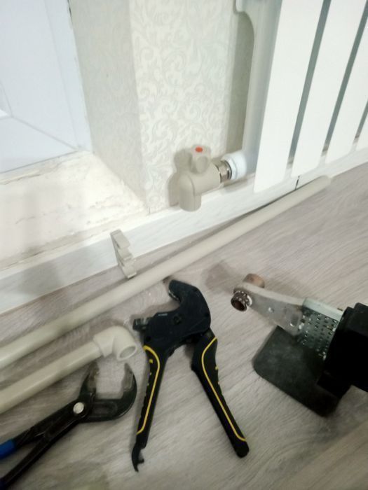 Батареи монтаж и демонтаж