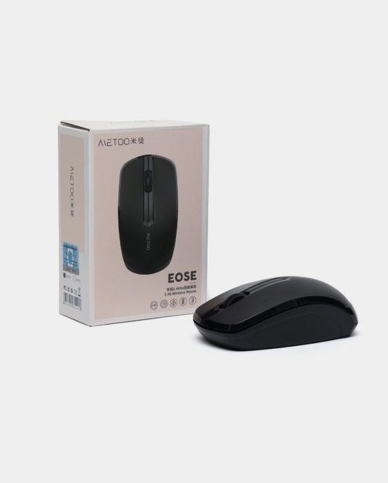 Беспроводная мышь. Без шумная

- Оптическая светодиодная мышка, удобна