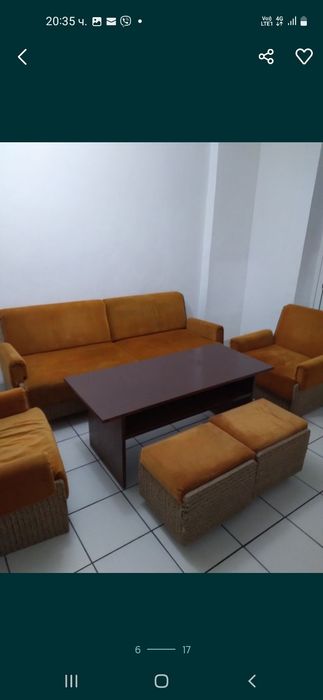 Давам под наем две стаи и кухня