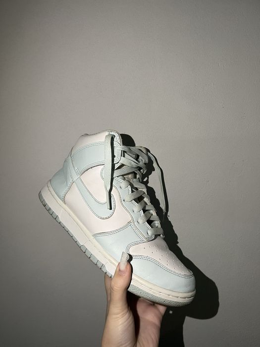 Dunk uri high, purtate o singura data, marimea 38,5, baby blue