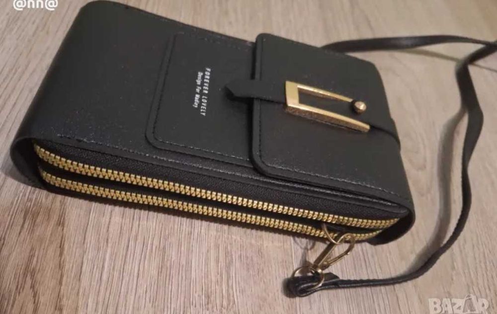 Desigual, Tom Taylor, Nike Puma - чанти Ново портмоне  естествена кожа