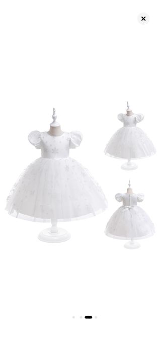 Rochie fulg de nea serbare