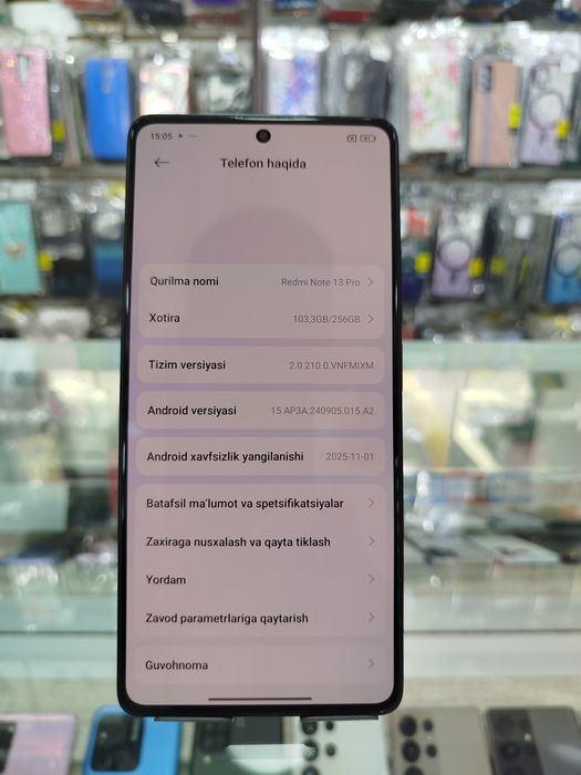 Bo'lib To'lashga Redmi Note13 Pro 8/256Gb [3 oy] [6 oy] [9 oy] [12 oy]