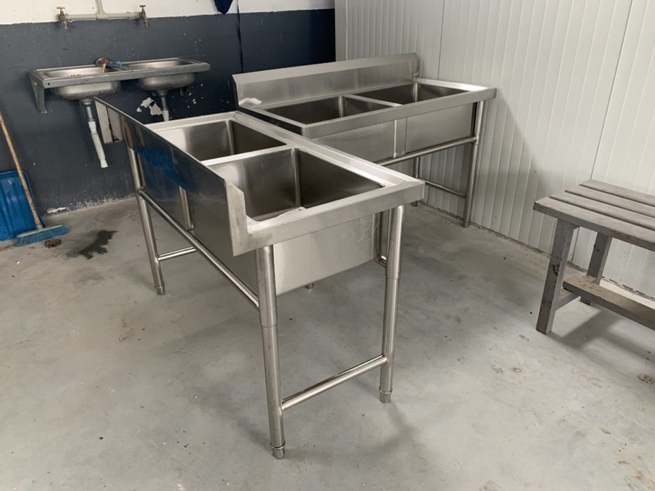 Мивки, Рафтове,маси от неръждавейка Нови!!!