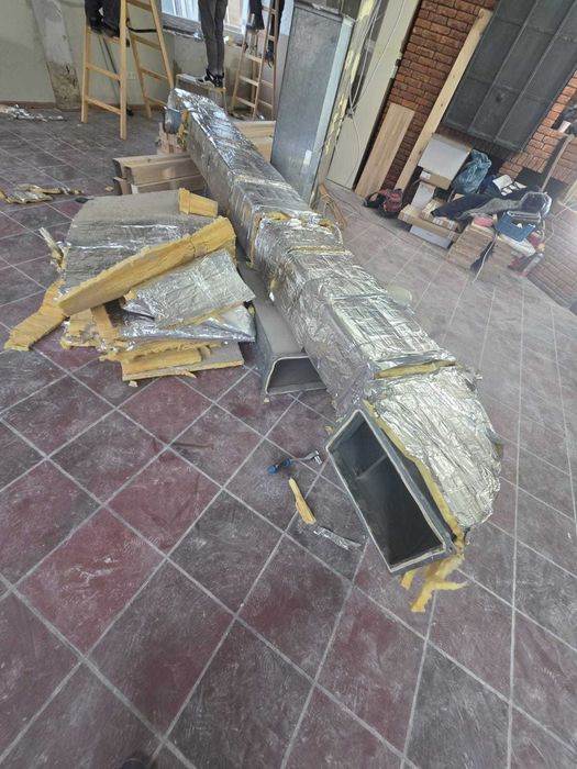 Tubulatură pentru ventilație, 60 de metri, 100lei/m