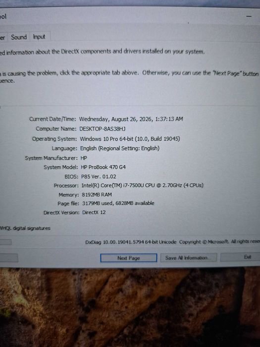 Laptop Hp gaming i7gen7, video dedicat ecran mare