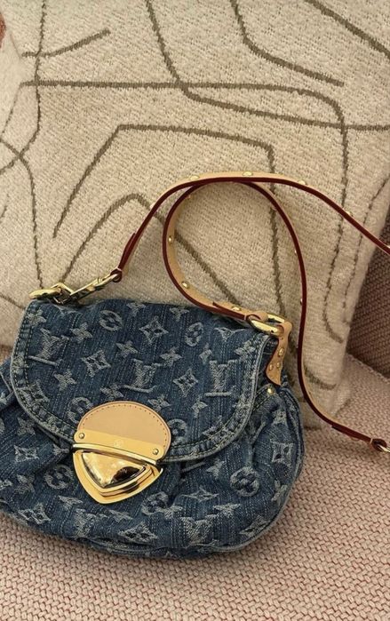 Сумка Louis Vuitton джинсовая