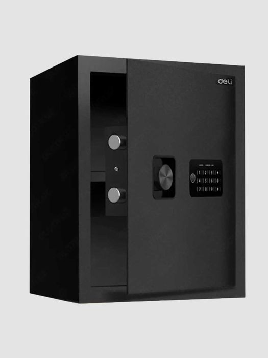 Сейф DELI "ET534" электронный замок + ключ, 420х350х330 мм, 13.9 кг