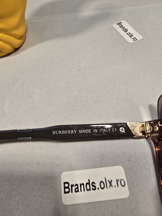 Ochelari de soare Burberry Black, 9007, made in Italy