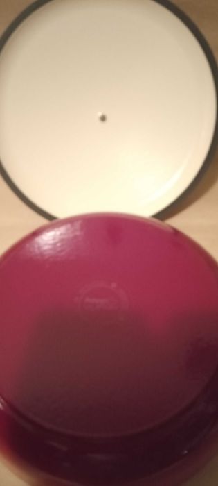 cratite fonta 6l 4l emailate cu capac 28cm noi