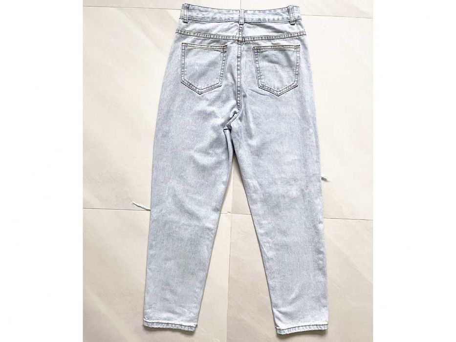 Светлосини накъсани дънки S/36