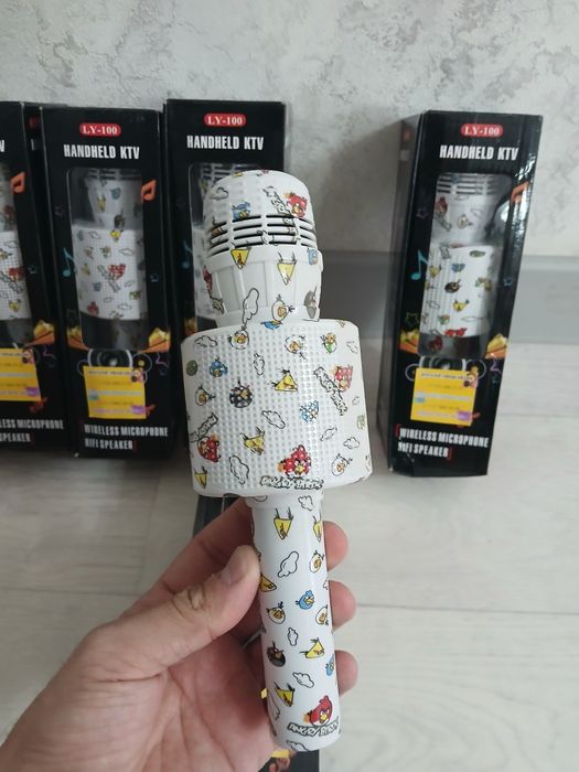 Детские караоке микрофоны 2000тг