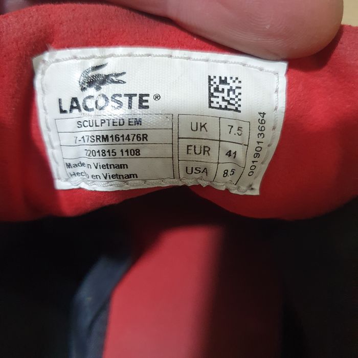 Adidasi Lacoste pantofi