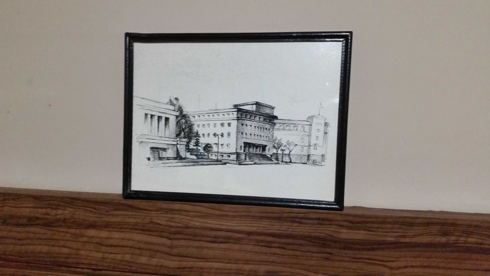 Носталгия. Картината е рисувана по времето на Со-ца.