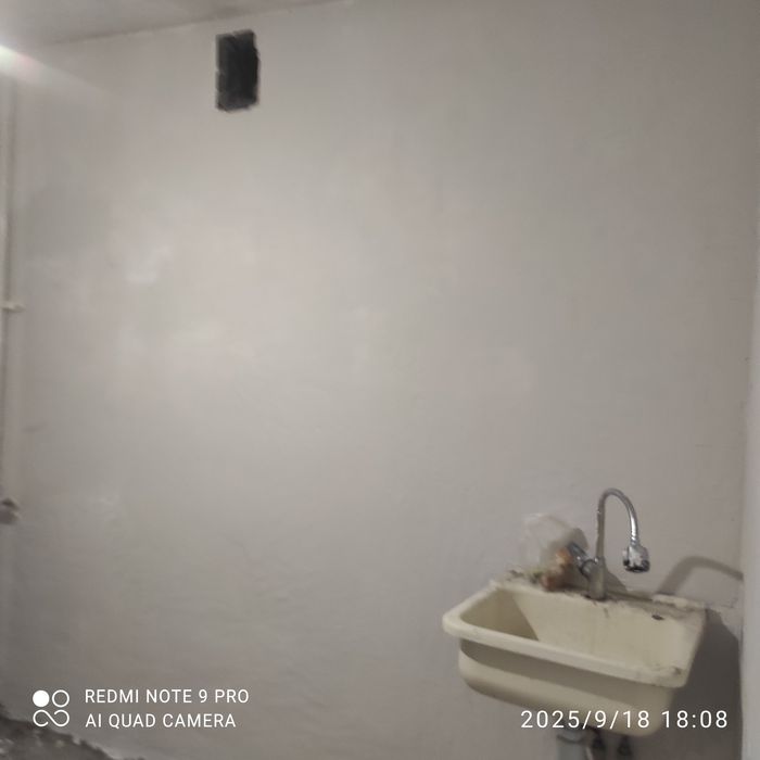 Уборка, левкас, черновая